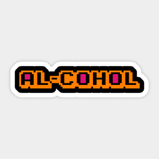 Al-cohol Sticker